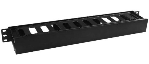Кабельный организатор 19" Hyperline CM-1U-D75-PL-COV