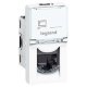 Розетка LegranD Модуль розетки компьютерной RJ-45, cat.5e, UTP, 1М, белый, Mosaic LegranD (076551)