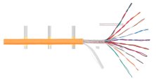 U/UTP 10pair, Cat5, Solid, In, нг(A)-HF (NMC 2115C-10-OR)