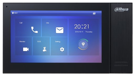Монитор IP-видеодомофона цветной Dahua DH-VTH2421FB-P