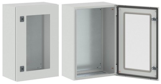 Навесной шкаф с прозрачной дверью ДКС Навесной шкаф CE, 600x400x200 мм, IP65 (R5CEX0642)