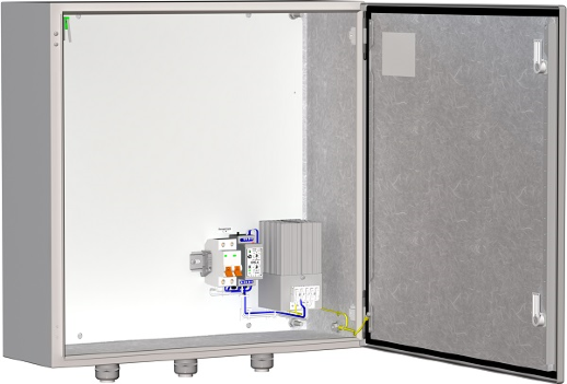 Шкаф монтажный с обогревом Тахион ТШН-1