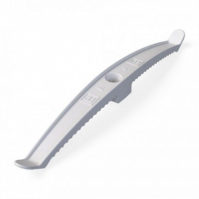 Крепёж-скоба для прямого монтажа Промрукав Держатель кабеля двусторонний для прямого монтажа белый (PR13.0384) Промрукав