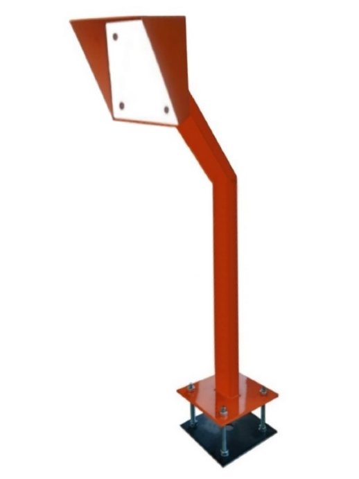 Стойка Магнито-Контакт Стойка для считывателя Аякс 170х180 мм, оранжевая, базовая, наклонная