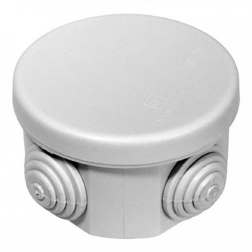 Коробка распределительная 65х40 для о/п безгалогенная (HF) (40-0105)