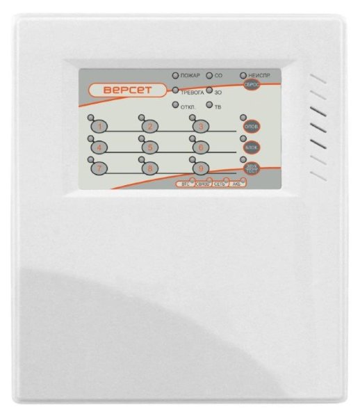 Прибор приемно-контрольный охранно-пожарный Версет ВЕРСЕТ 09