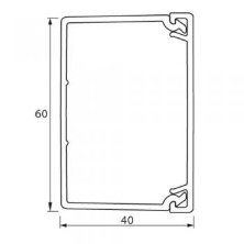 Мини-канал 60x40 мм METRA (638197)