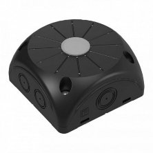 Коробка распределительная 60-0500-9005 для видеокамер двухкомпонентная безгалогенная (HF) черная 100х100х50