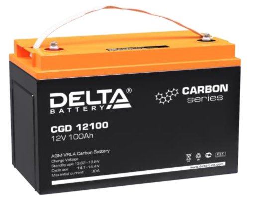 Аккумулятор герметичный свинцово-кислотный Delta Delta CGD 12100