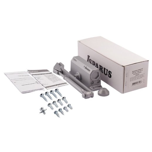 Доводчик дверной NORA-M ISPARUS 410 (серый)