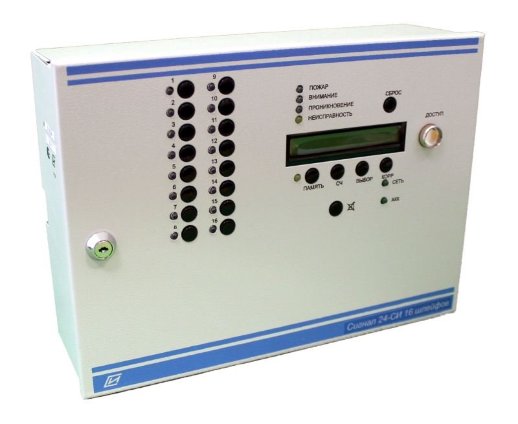 Прибор приемно-контрольный охранно-пожарный Специнформатика-СИ Сигнал 24-СИ (16шс)
