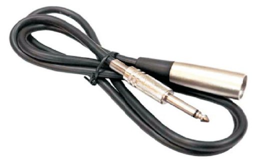 Корд микрофонный, Jack-XLR Прочие зарубежные Jack(ш)-XLR (ш)/1