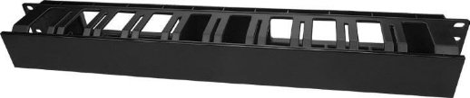 Кабельный организатор 19" Hyperline CM-1U-D66-PL-COV