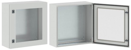 Навесной шкаф с прозрачной дверью ДКС Навесной шкаф CE, 600x600x250 мм, IP65 (R5CEX0669)