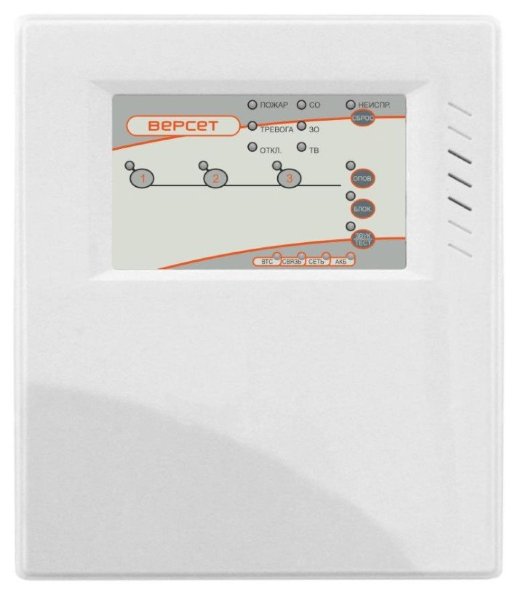 Прибор приемно-контрольный охранно-пожарный Версет ВЕРСЕТ 03