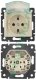 Розетка Valena скрытый монтаж, с заземлением, со шторками, слоновая кость (774120)