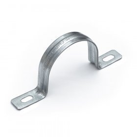 Скоба металлическая двухлапковая усиленная противопожарная СМДУ d48-50 мм (50 шт) (PR13.02418)