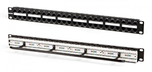 Патч-панель 19" Hyperline PPHD-19-48-8P8C-C5e-110D
