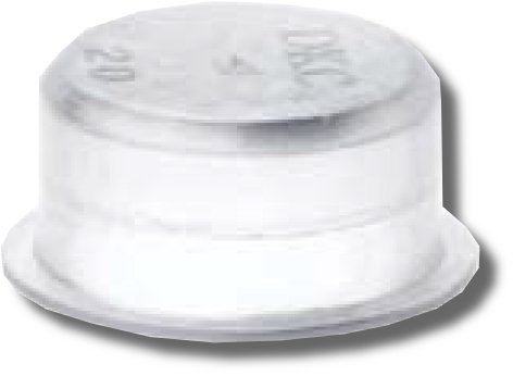 Заглушка для труб гофрированных ДКС Заглушка для труб, IP40 D=20 (50920)