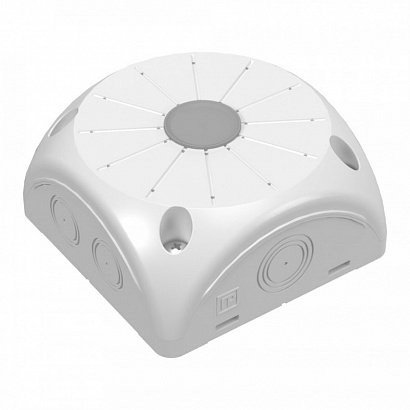 Коробка распределительная 60-0500-9003 для видеокамер двухкомпонентная безгалогенная (HF) белая 100х100х50