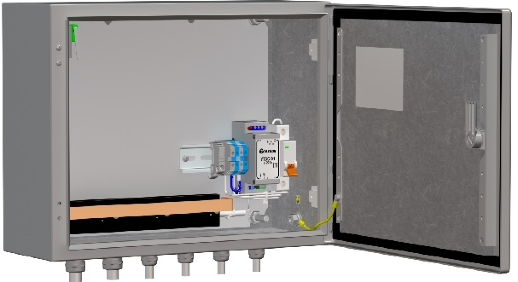 Шкаф монтажный с обогревом Тахион ТШН-6
