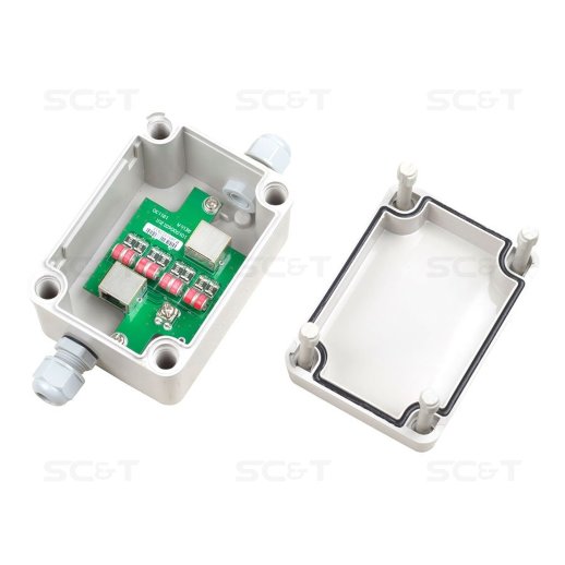Устройство грозозащиты цепей Ethernet SC&T SP006PHO