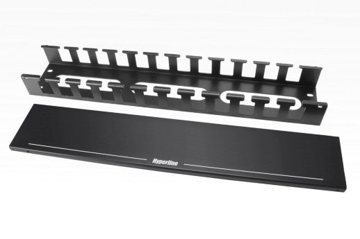 Кабельный организатор 19" Hyperline CM-2U-MLF-COV