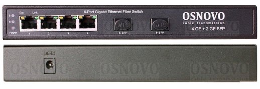 Коммутатор Gigabit на 4 порта OSNOVO SW-7042