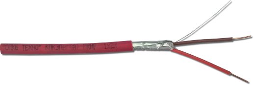 Кабель для систем ОПС и СОУЭ огнестойкий, с низким дымо и газовыделением СПКБ-Техно КПКЭПнг(А)-FRHF 1х2х0,75