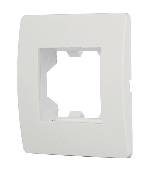Каркас в сборе с рамкой ДКС Каркас в сборе с рамкой под 2 модуля Viva белый (10242)