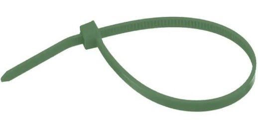 Хомут устойчивый к высоким температурам ДКС Хомут 3,6х140 P6.6 зелёный (100 шт.) (25209CT)