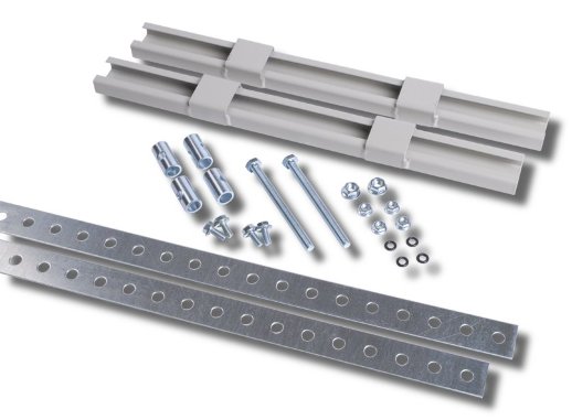 Комплект крепления металлокорпуса к столбу IEK Комплект крепления к столбу монтажной полосой (YKK-0-125)