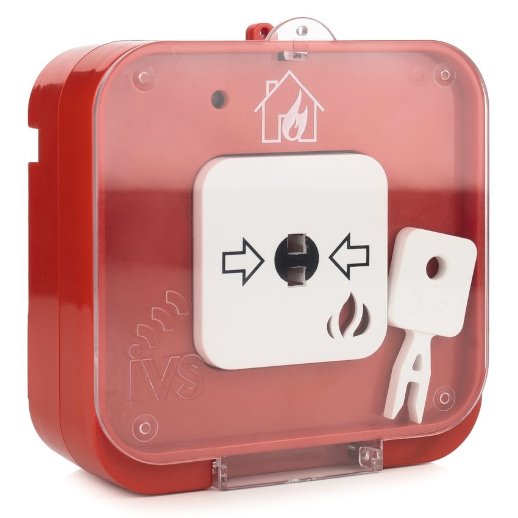 Извещатель пожарный ручной со встроенной звуковой сиреной ИВС-Сигналспецавтоматика ИПР-20ИZ