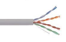 U/UTP 4х2х24AWG кат.5E solid PVC (LC1-C5E04-111)