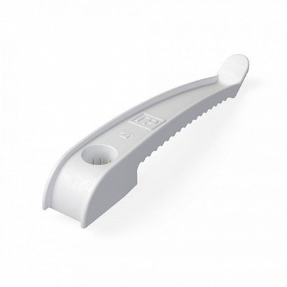 Крепёж-скоба для прямого монтажа Промрукав Держатель кабеля односторонний для прямого монтажа белый (PR13.0385) Промрукав