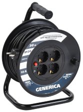 УК30 4 места 2P+PE, 30м GENERICA (WKP10-10-04-30-G)