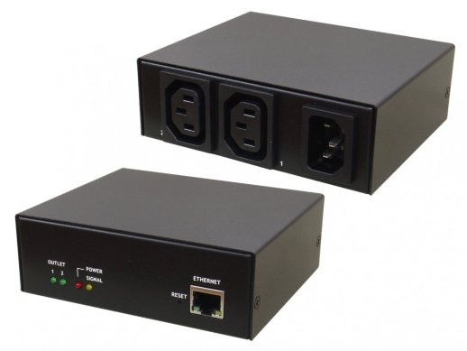 Блок распределения питания управляемый вертикальный Eurolan 60A-65-55-02BL