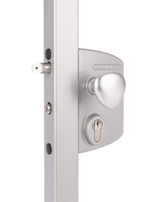 Замок электромеханический для калиток Locinox LIKQ4040 U2L (цвет: ZILV, серебро)