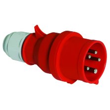 Вилка Кабельная 32A 5Р (3P+N+PE) 6H 400V IP44 (2148)