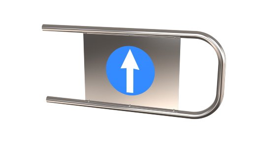 Створка для калитки РостЕвроСтрой Ростов-Дон дуга для К2 (левая) L=660 мм