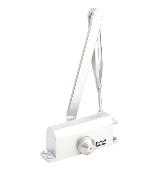 Доводчик для дверей весом до 45 кг dormakaba TS Nano с рычагом (белый)