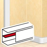 Перегородка разделительная для кабель-канала LegranD Перегородка разделительная для короба DLP 35х80 (010584)