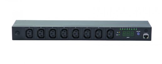 Блок распределения питания управляемый вертикальный Eurolan 60A-65-55-08BL