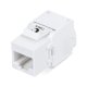 Вставка Keystone Jack RJ-45 CABEUS KJ-RJ45-Cat.6A-180-Toolless (7964c)