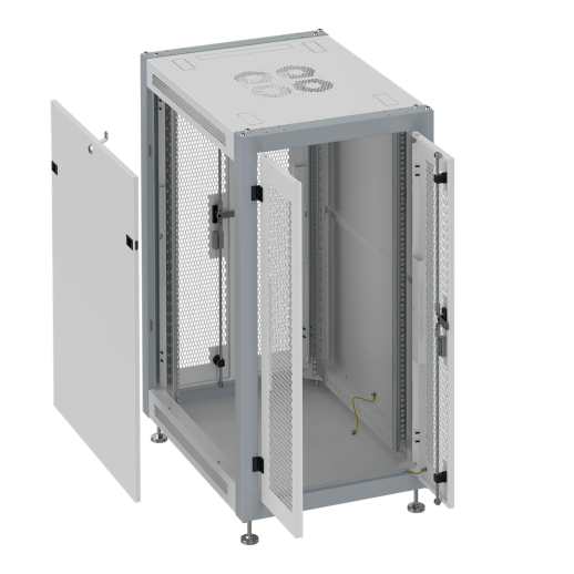 Шкаф напольный 19-дюймовый, 42U SYSMATRIX SL 6642.744 (8154s)