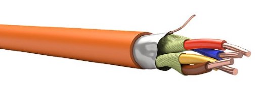 Кабель для систем ОПС и СОУЭ огнестойкий, не поддерживающий горения, экранированный СПКБ-Техно КПСЭСнг(А)-FRHF 1х2х0,35 (СПКБ-Техно)