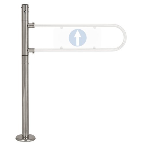 Калитка РостЕвроСтрой Ростов-Дон К11М лв ХРОМ (без дуги)