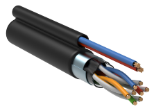 F/UTP 4х2х24AWG кат.5E LDPE (LC3-C5E04-379)