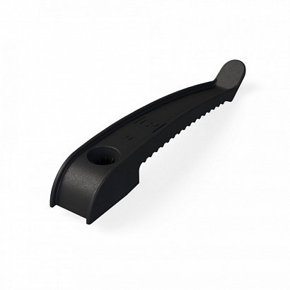 Крепёж-скоба для прямого монтажа Промрукав Держатель кабеля односторонний для прямого монтажа черный (PR13.0381) Промрукав