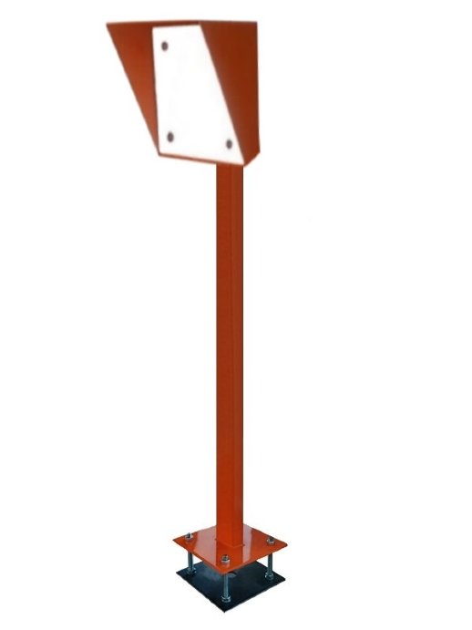 Стойка Магнито-Контакт Стойка для считывателя Аякс 150х250 мм, оранжевая, базовая, прямая